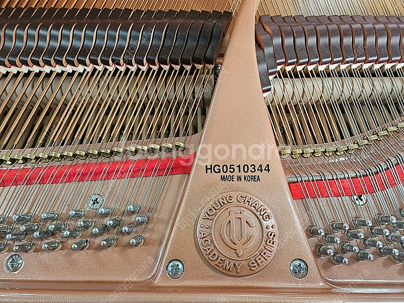 2018년생산 화이트 영창베이비 그랜드피아노 Y-157--4