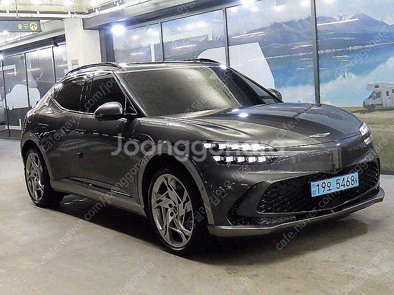 회색 제네시스 GV60 중고 제네시스 중고 퍼포먼스 A...--0