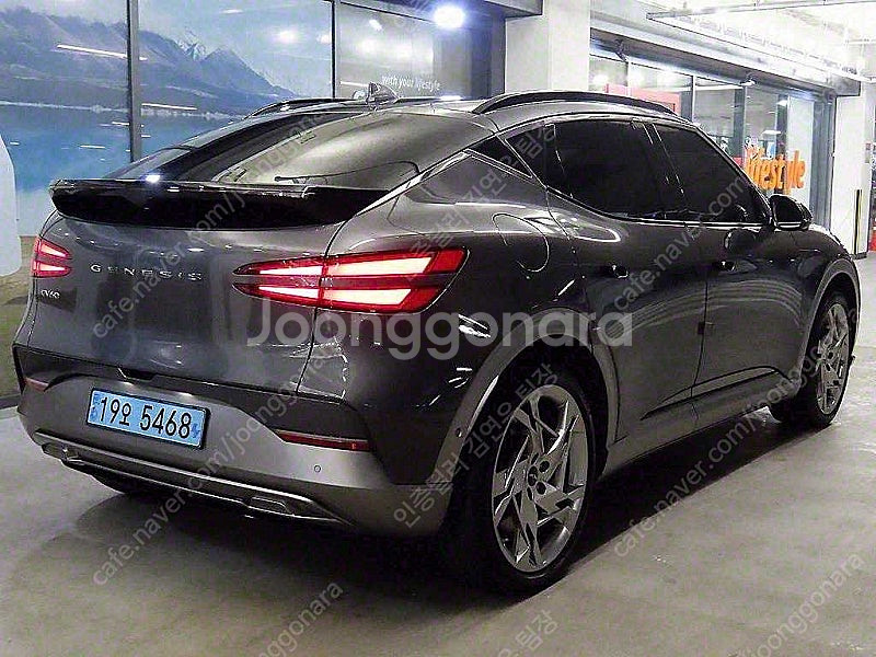 회색 제네시스 GV60 중고 제네시스 중고 퍼포먼스 A...--9