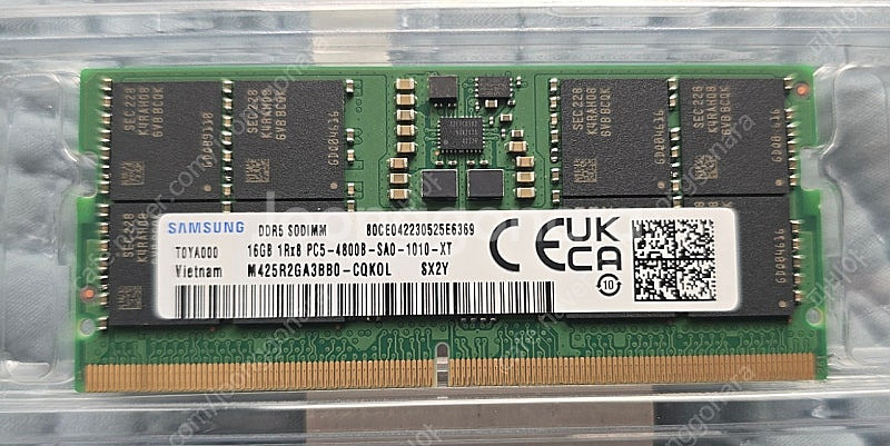 DDR5 16G 삼성노트북램--0