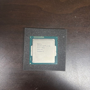 인텔 코어 i7-4770K SR147 (LGA1150) 4코어 8 스레드 CPU
