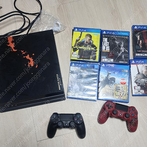 플스4 프로 ps4 pro 게임6종 듀얼쇼크2개 풀박스 구성 (강남권배달)
