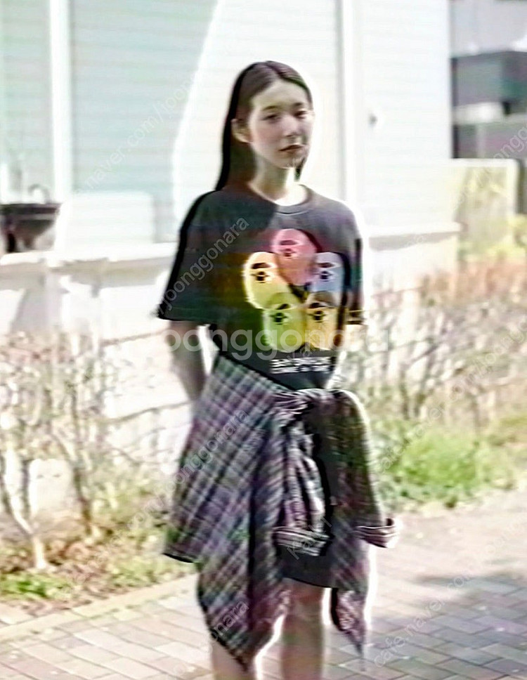 베이프x꼼데가르송 반팔(새상품)--1