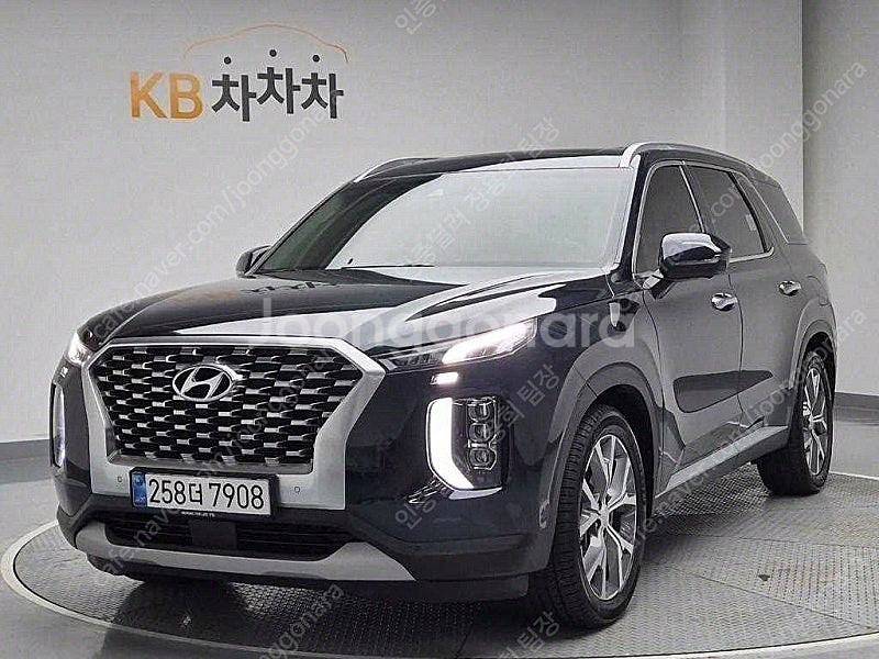 현대 팰리세이드 중고 가격 팰리세이드 중고차 파란색 2...--0