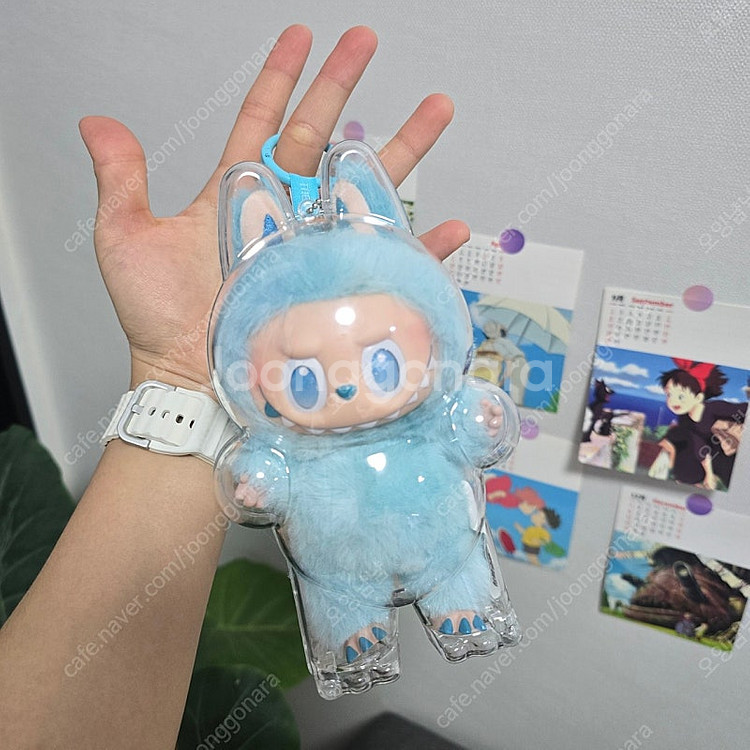 라부부 하이라이트 인형 키링 케이스--0