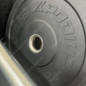 엑스포디움 범퍼플레이트 원판 2쌍 판매합니다