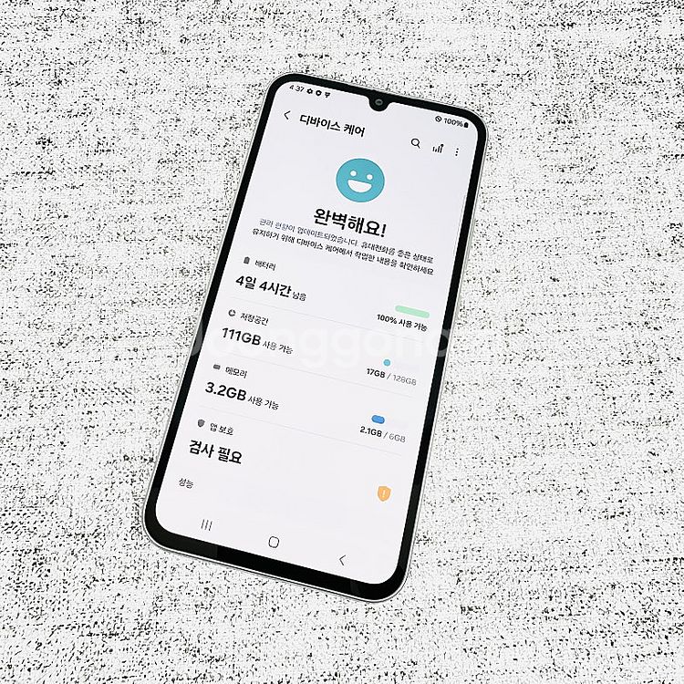 A346 ] 갤럭시 A34 실버 128기가 16.5만 ...--9