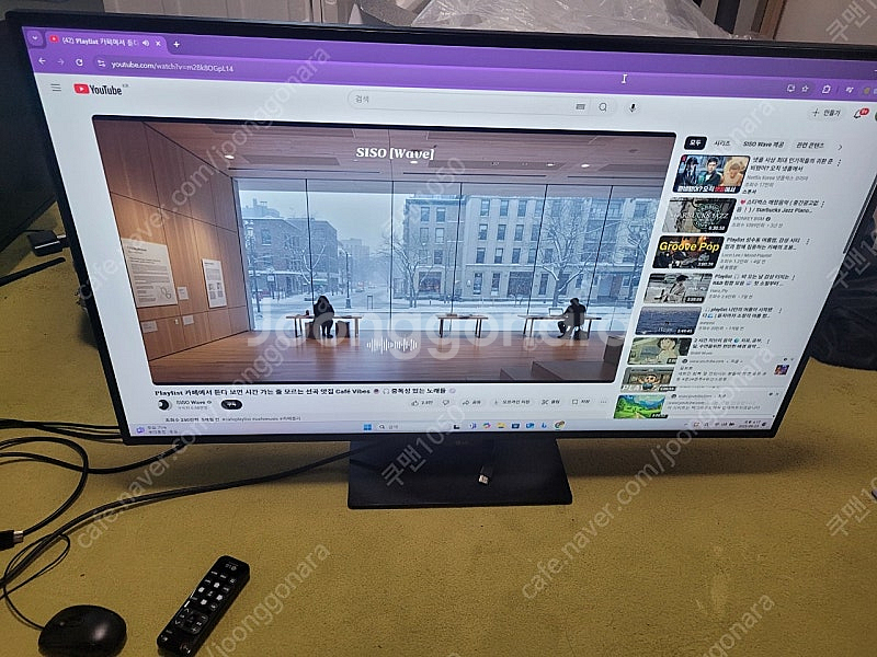 엘지 24인치 43인치 4k 모니터 판매(43un700...--3