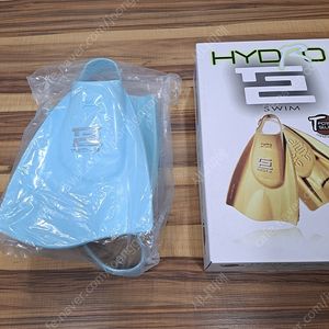 하이드로테크2 숏핀 오리발 새상품 팝니다
