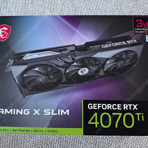 MSI RTX 4070ti 게이밍 슬림 판매합니다.