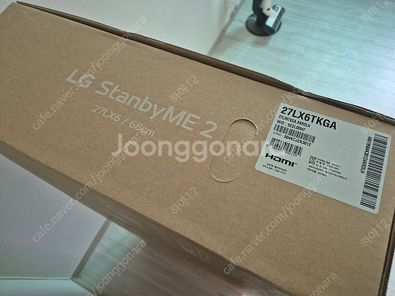 미개봉새상품)LG 스탠바이미2 (27LX6)--1
