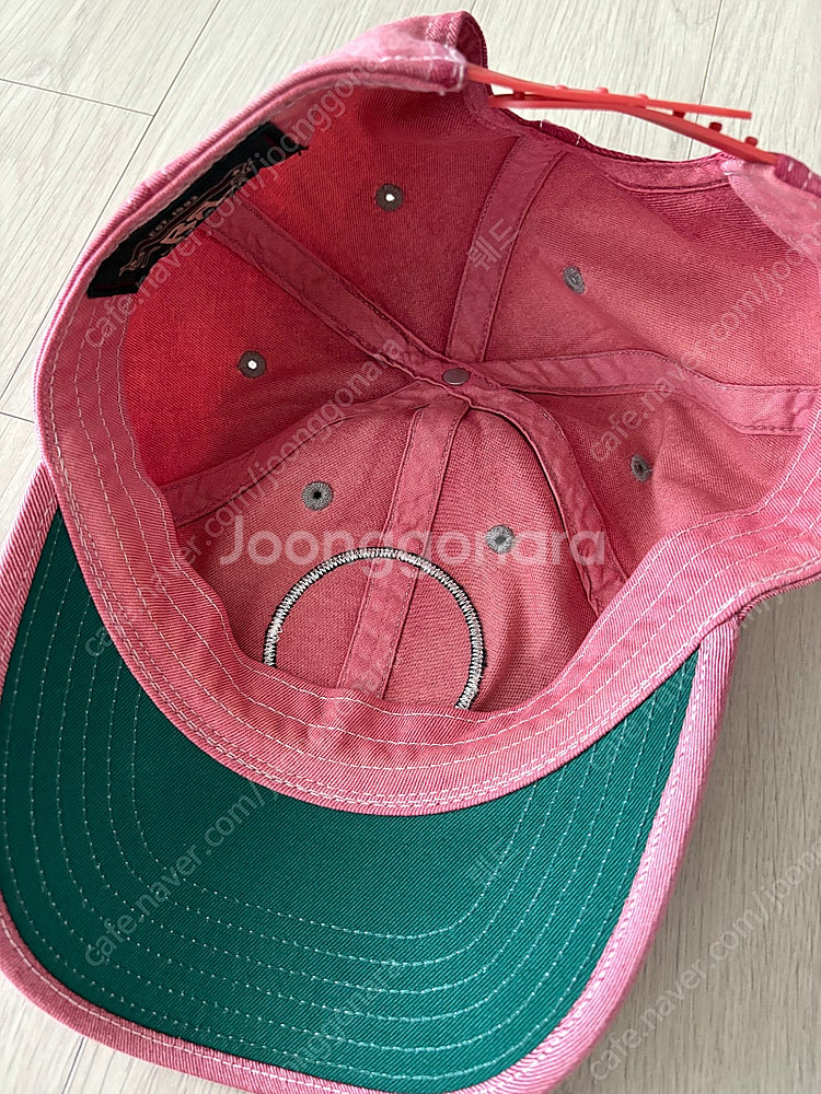 더블알엘 볼캡 핑크--1