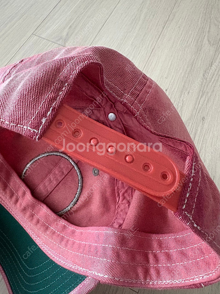 더블알엘 볼캡 핑크--3