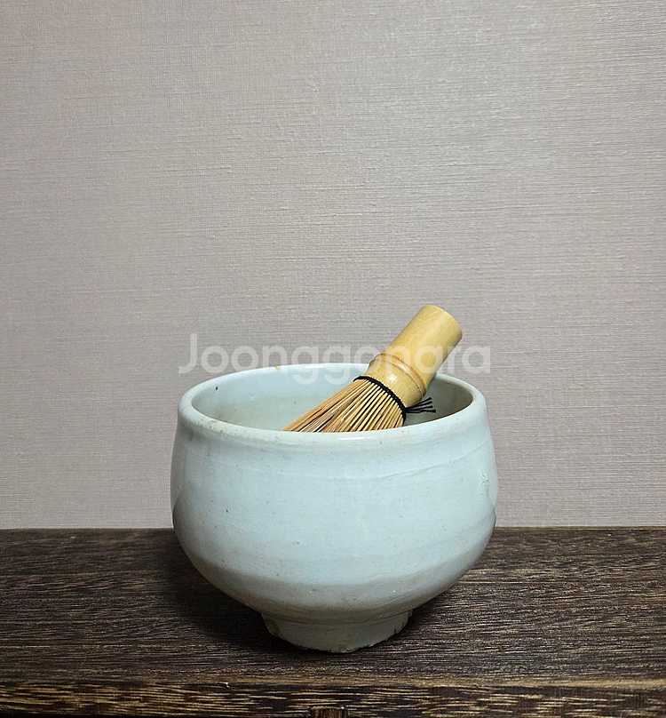 골동품 조선시대 후기 조선백자 오목다완--0