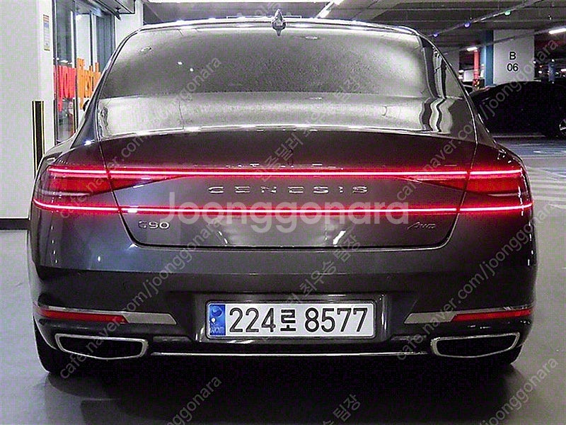 제네시스 G90 중고 제네시스 중고 가격 회색 2022...--6
