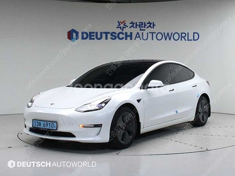 모델3 중고 테슬라 중고 2021년식 37,260km ...--0