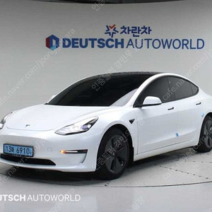 모델3 중고 테슬라 중고 2021년식 37,260km 롱 레인지 실매물중고차