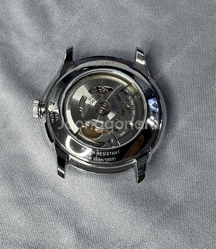 티쏘 슈망데뚜렐 39mm 실버 중고 판매--7