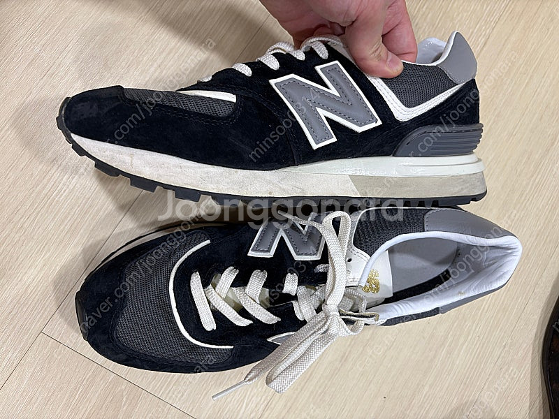 뉴발란그 레거시 574 블랙 290--1