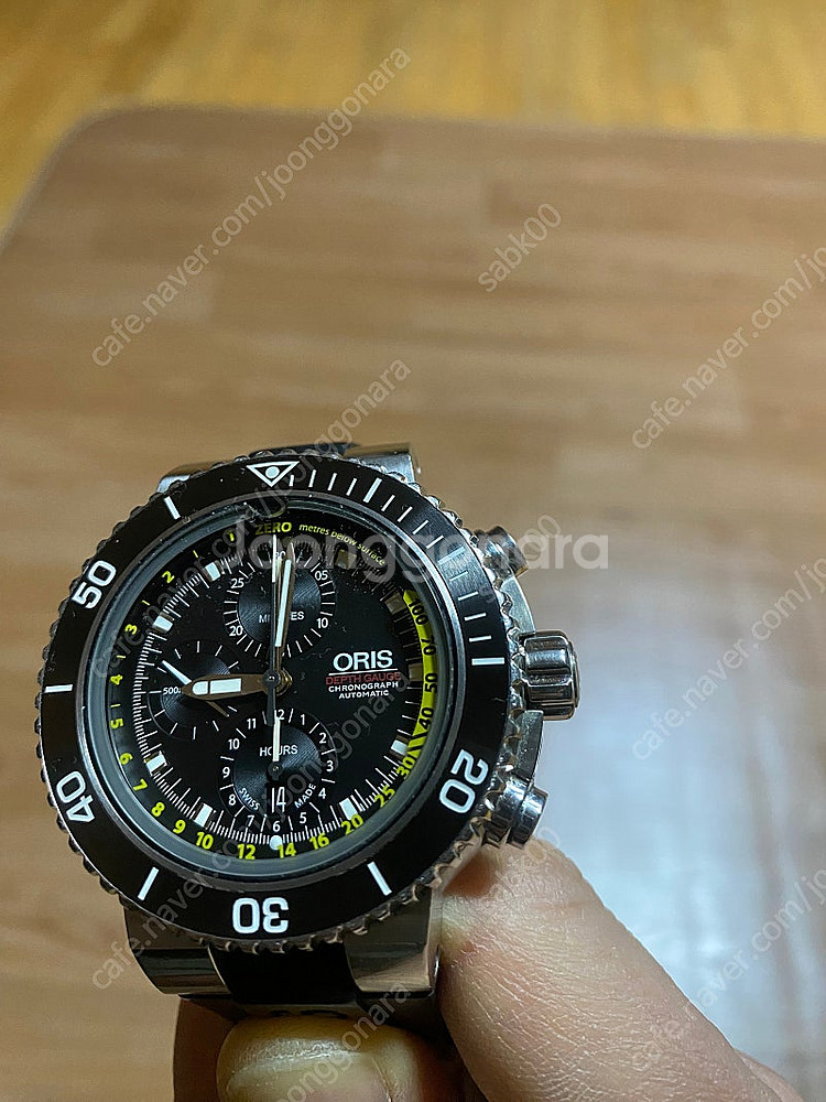 오리스 애커스 뎁스게이지크로노그래프(Oris Aquis...--0