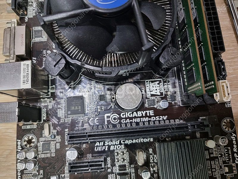i5 4460 + ga-h81m-ds2v 메인보드 + ...--3