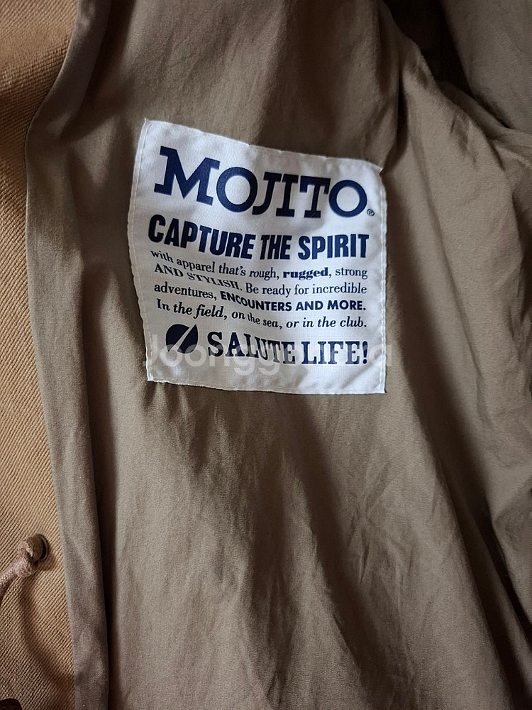 모지토 조지코트(MOJITO GORGE'S COAT) XL사이즈--4