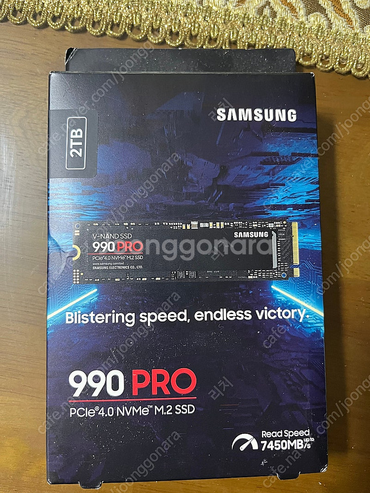 삼성 990 PRO SSD 2TB 미개봉 새제품--0