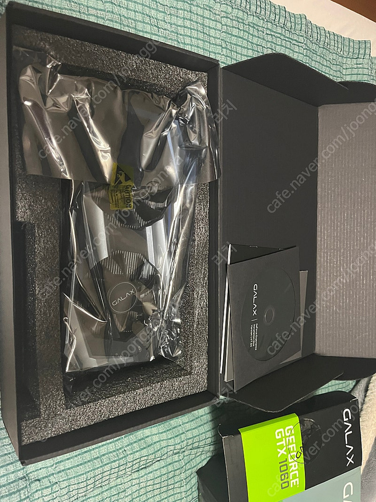 GALAX 지포스 GTX 1060 6GB 그래픽카드 판매합니다. 이미지