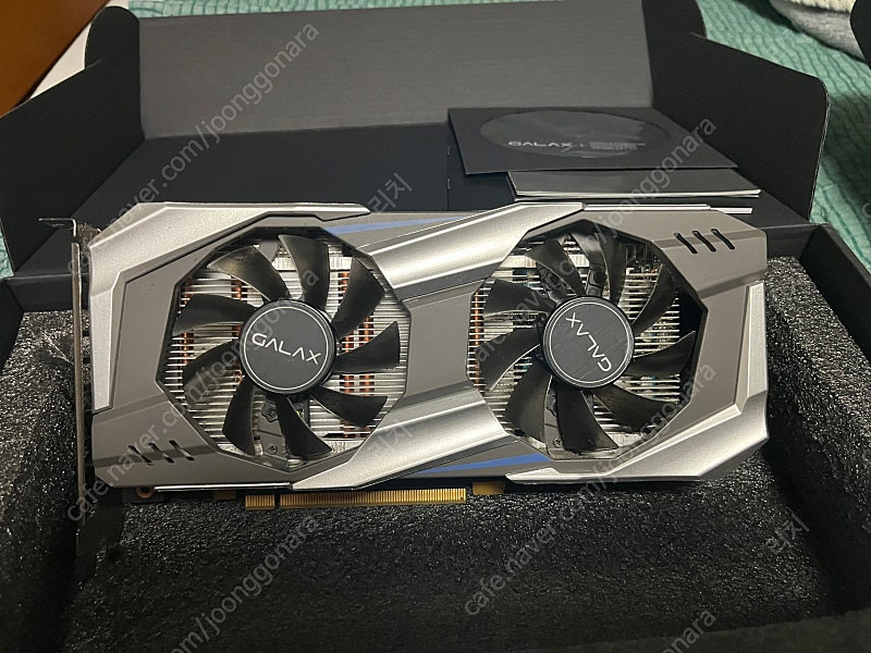 GALAX 지포스 GTX 1060 6GB 그래픽카드 판매합니다. 이미지