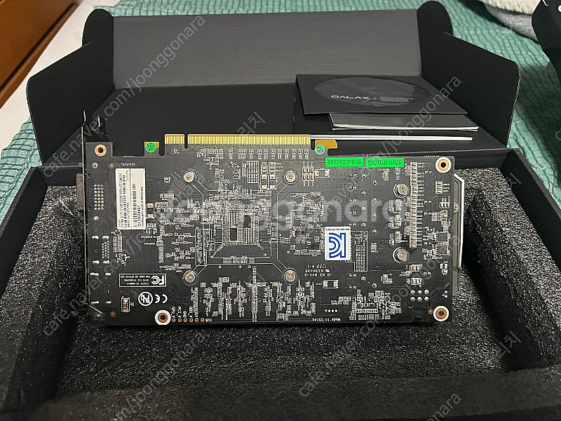 GALAX 지포스 GTX 1060 6GB 그래픽카드 판...--3