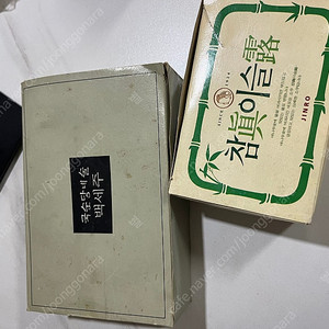 옛날 소주잔 (참이슬, 국순당 백세주)