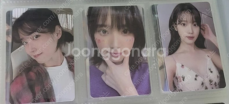 아이유 팬콘 일요일 일콘 역조공 포카 특전--0