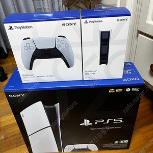 PS5 슬림 디지털 2024년 10월 제조 박스있음 듀얼센스2개 택포42만