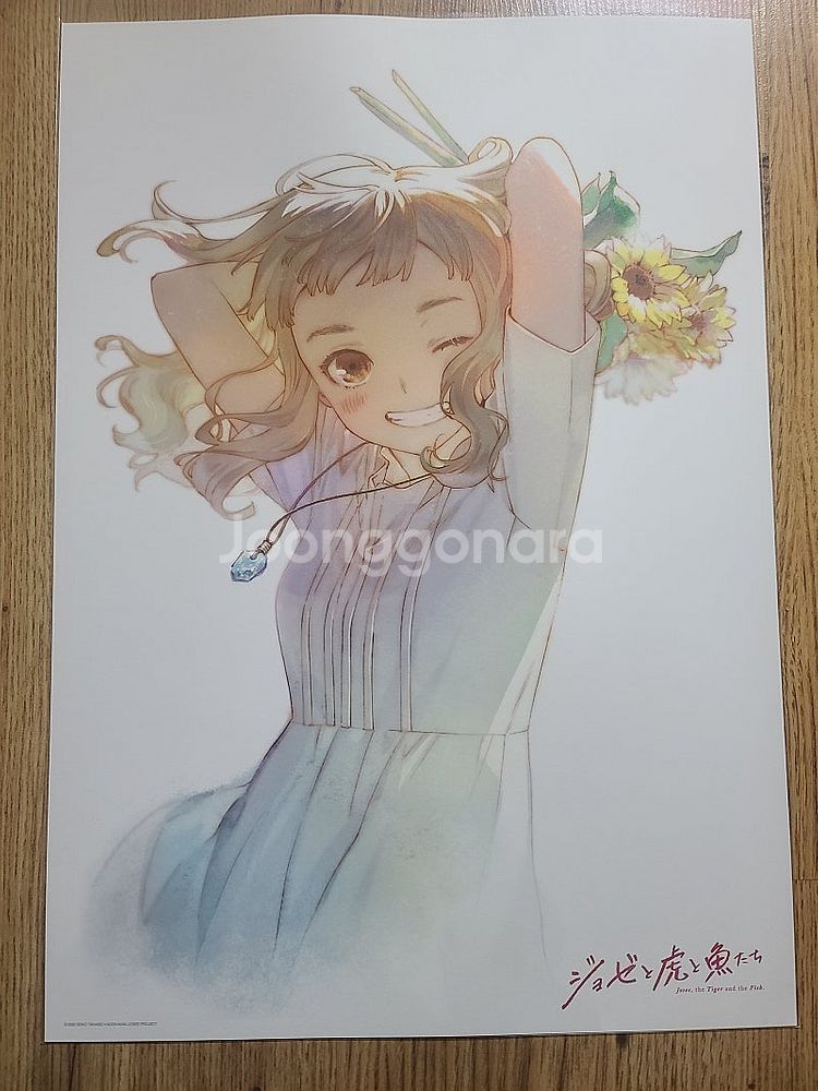 조제 호랑이 그리고 물고기들 극장판 애니 A3 포스터 ...--1