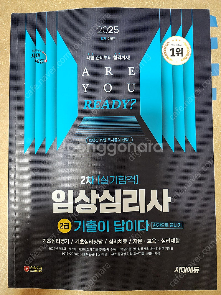 2025년 임상심리사2급 실기 기출이 답이다--0