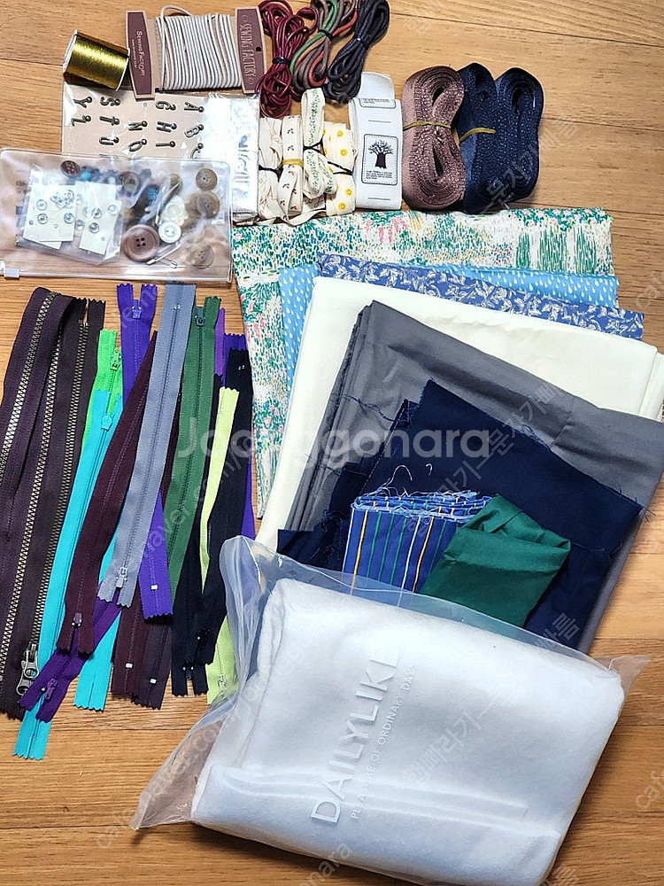 데일리라이크 단종 원단 쏘잉 미싱재료 일괄--0
