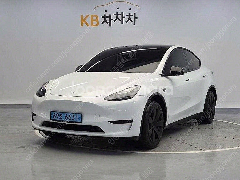 테슬라 모델 Y 중고 테슬라 중고 흰색 2023년식 2...--0