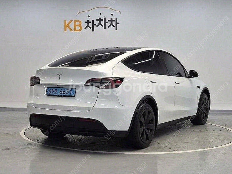 테슬라 모델 Y 중고 테슬라 중고 흰색 2023년식 2...--4