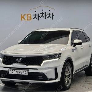 쏘렌토 중고 신형 쏘렌토 MQ4 중고 쏘렌토 중고차 흰색 2021년식 88,000km 디젤 2.2 2WD 트렌디 중고자동차