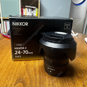 니콘 z마운트 24-70mm f4 S렌즈