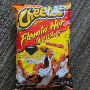 [미개봉] 미국 핫 치토스 크런치 Flamin hot cheetos crunchy 8.5oz(240.9g)