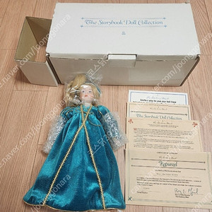 [미사용]미국 빈티지 Danbury mint 라푼젤, 포세린돌
