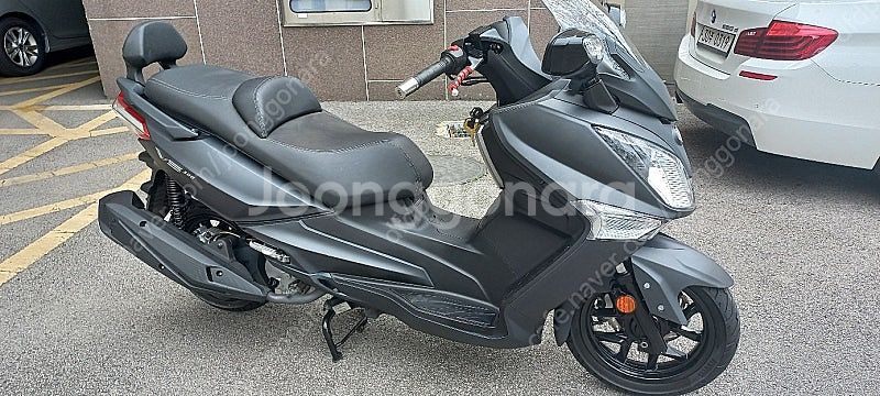 [부산] SYM VS300 블랙무광 23년식 S급--6