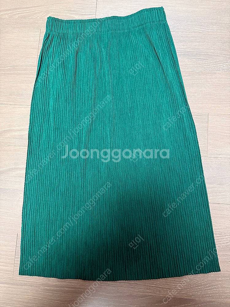 이세이미야케 미 믹스 파인 니트 플리츠 스커트--0