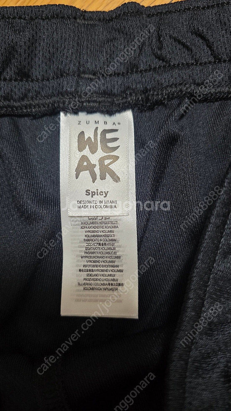 줌바쇼츠 s사이즈--2