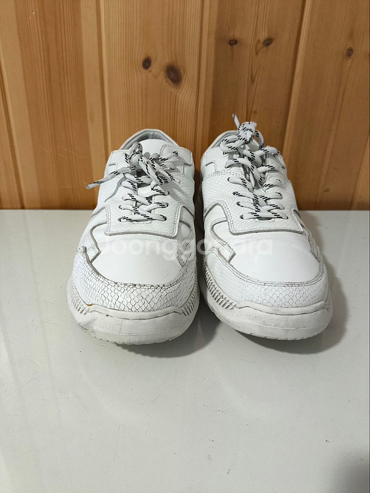 265mm 솔트앤초콜릿 가죽 스니커즈--2