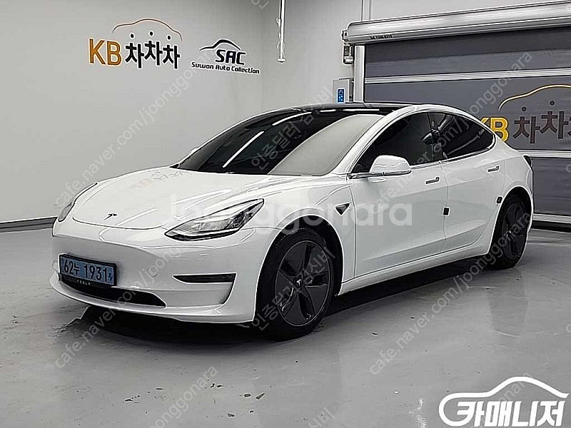 [테슬라]모델 3 롱 레인지2020 년식 흰색 가성비 ...--0