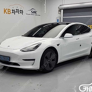 [테슬라]모델 3 롱 레인지2020 년식 흰색 가성비 중고차