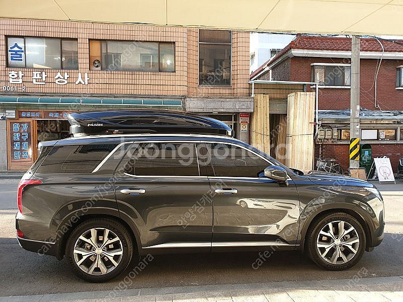지붕위 밀착형 코토 일체형루프박스 어닝,윈드가드 당일재...--4