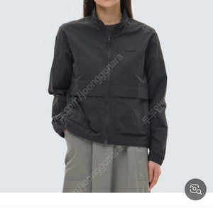 스노우피크 타슬란 우븐 스탠드넥 바람막이 블랙 베이지 92 새상품